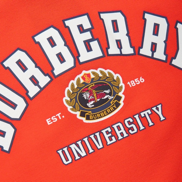 Burberry
Girls Red Cotton Varsity Polo Dress - Picture 4 of 11